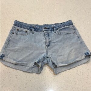 GAP Light Blue Jean Shorts best girlfriend for Women size 26